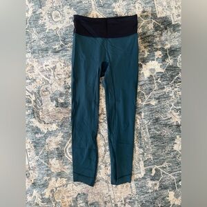 Lululemon teal pants, size 6
